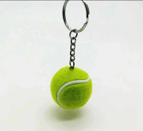 Llavero De Pelota De Tenis