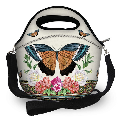 Lancheira Bolsa Térmica Neoprene - Isoprene Butterflies 1