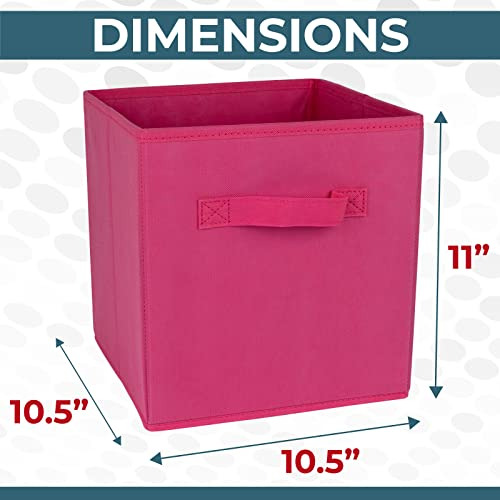 Contenedores De Almacenamiento De Cubos De 11 Pulgadas,...