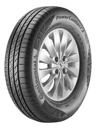 Kit 2 Pneus Continental Aro 15 205/60r15 Powercontact 2 91v