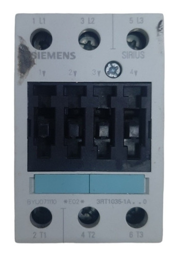 Contactor De 60 Amperios 220 Voltios Marca Siemens Usado