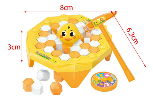 3 Brinquedo Quebra Gelo Para Crianças Exercício Mão Pato
