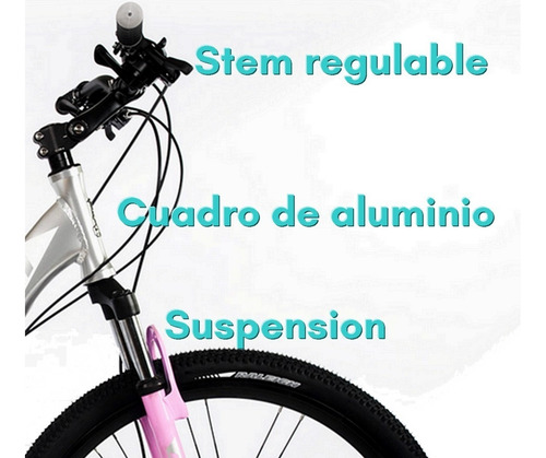 Imagen 3 de 6 de Bicicleta Raleigh Venture Rod 27.5 Disco Full Shimano Urbana