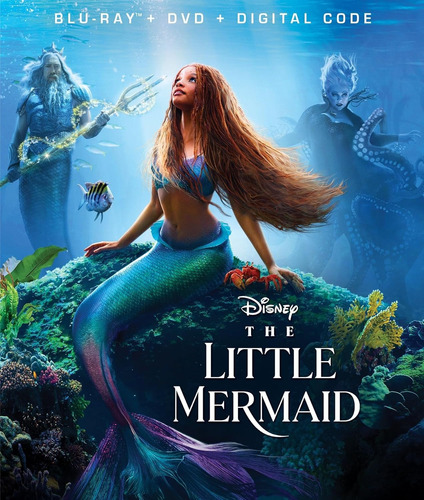 Bluray + Dvd The Little Mermaid / La Sirenita (2023)