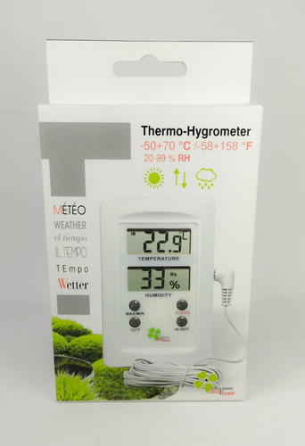 Higrotermómetro Doble Pantalla Máx-min Af 91000