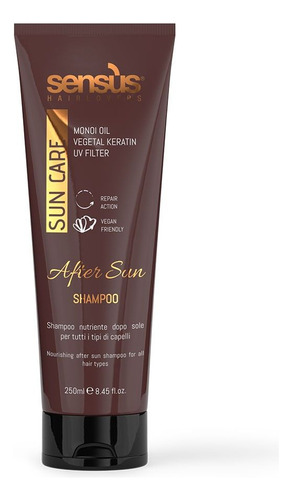  Shampoo After Sun Proteccion Uv Sensus 250 Ml