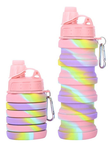 Silicone Collapsible Telescopic Sports Water Bottle 5 2024