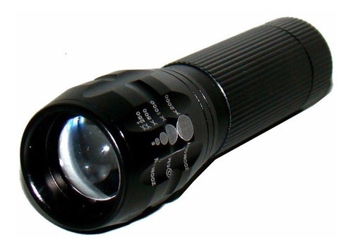 Lanterna Tática Mini Led Com Zoom Ajustavel 1x Até 2000x Nfe