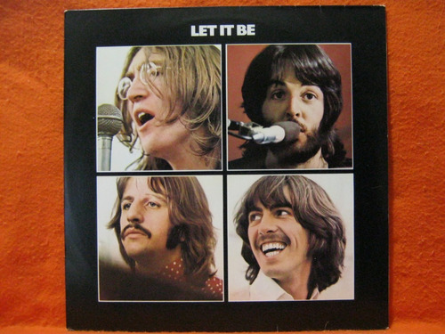 The Beatles Let It Be - Lp Disco De Vinil