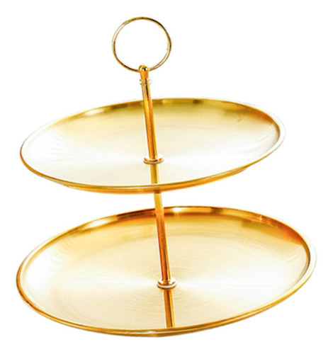 Soporte Para Pasteles, Bandeja De Torre Para Servir, 2 Capas