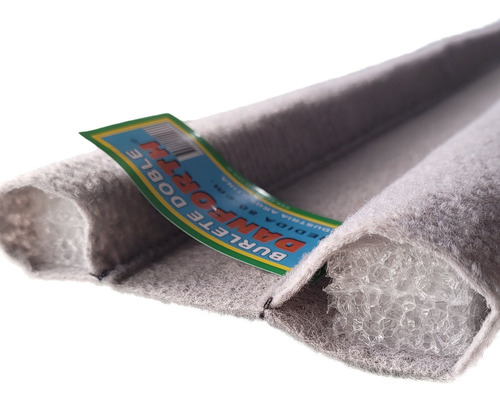 Zócalo Puerta Doble Rollo Alfombra 80cm Danforth Gris Gris