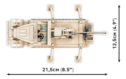 Coleção Histórica Cobi Segunda Guerra Mundial Sdkfz Famo