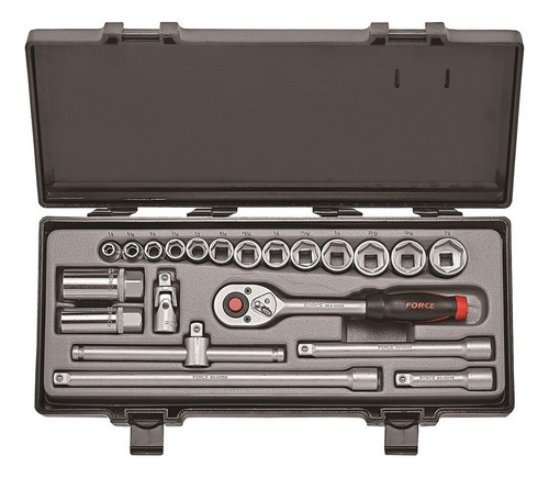 Juego Dados 3/8'' De 1/4'' A 7/8'' 21 Piezas (3212) - Force