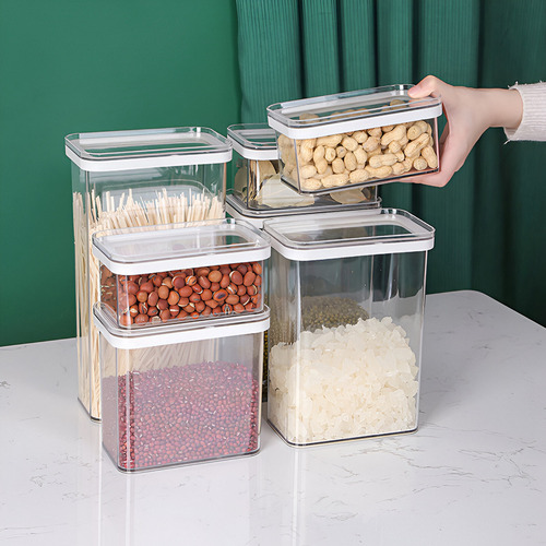 Recipiente Hermetico Con Tapa Para Alimentos Organización Color Transparente MARCA JUST SIMPLE
