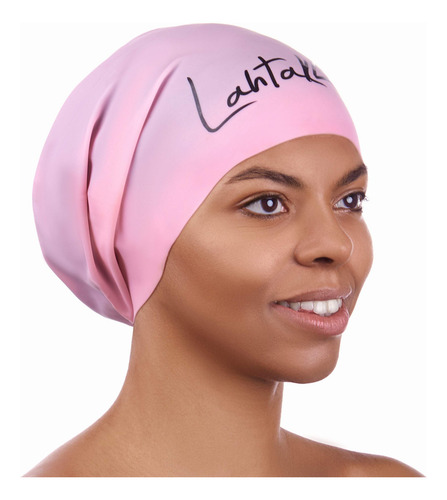 (cuarzo Rosa Xl) - Gorro De Natación Para Cabello Largo - Go