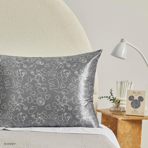 Funda De Almohada Kitsch Disney Mickey Mouse King Satén