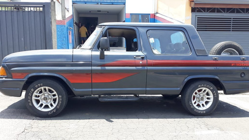 Ford F1000 Sr Turbo + Ar Ac Troca Van Carro