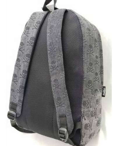 Mochila Juvenil Kvn Jeans11 Keuven Original Pirata Caveira