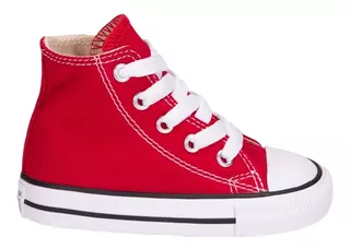 Tenis Converse Chuck Taylor Core Clásico Rojo Para Niños