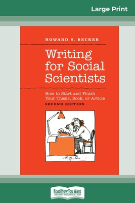 Libro Writing For Social Scientists: How To Start And Fin...