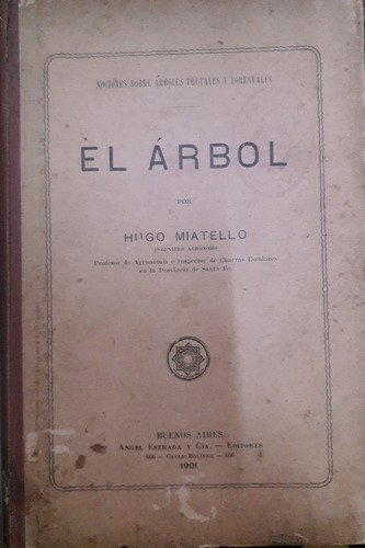 6819 El Árbol. Nociones Sobre Árboles Frutales Y Forestales