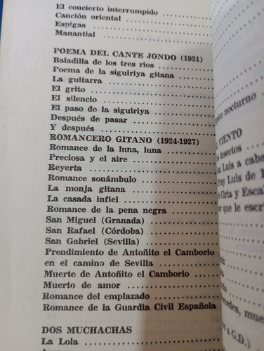 Selección Poetica De Federico Garcia Lorca (Usado)