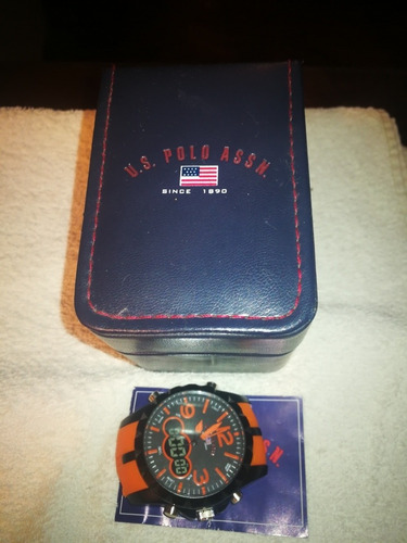 Reloj U.s Polo Assn. Mod 88057 Analog C/funciones,light