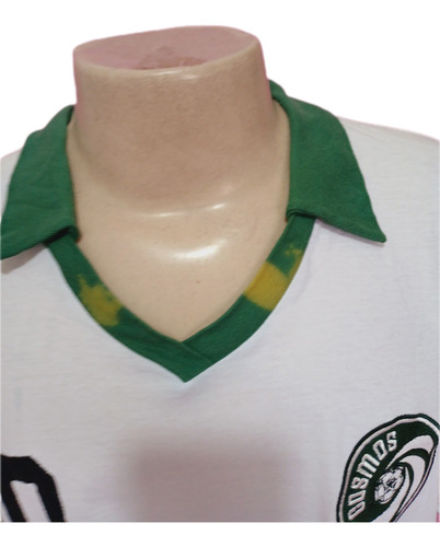 Camisa Cosmo Pelé Retrô Futebol Algodão (Usado)