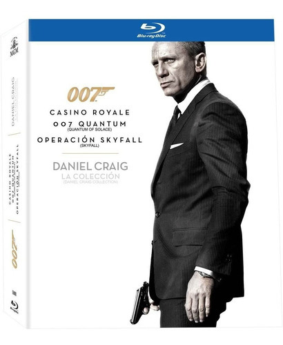 Colección 007 - Daniel Craig | Blu Ray 3 Películas
