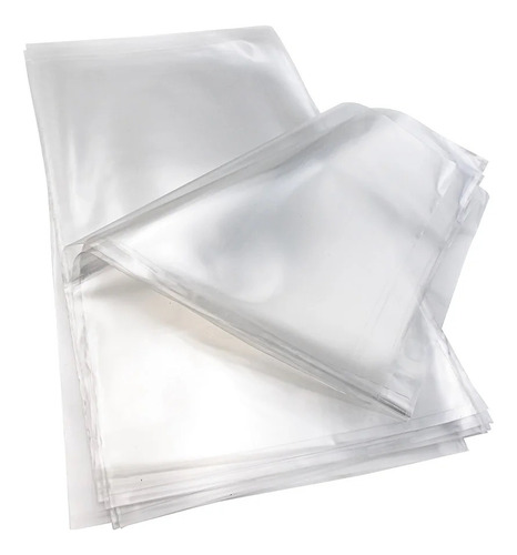 Saco Plástico Cristal Transparente Reforcado Embalagem 1kg