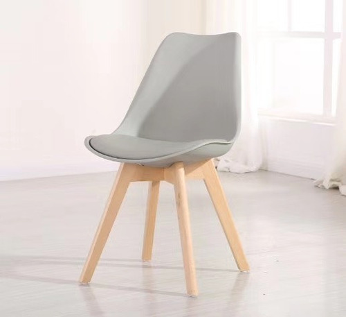 Imagen 2 de 10 de Silla Nórdica (pack 4) Eames Vintage Grises / Nordik