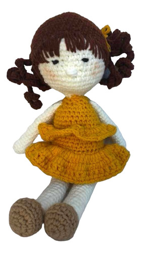 Muñeca Amigurimi A Crochet