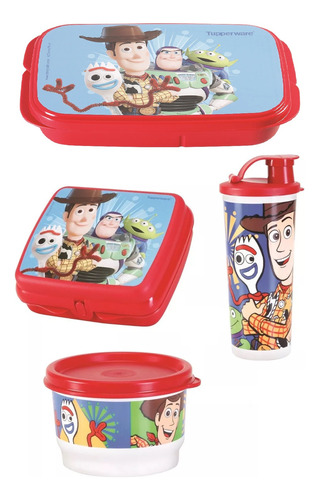  Toy Story Tupperware® Set De Vianda Libre De Bpa 