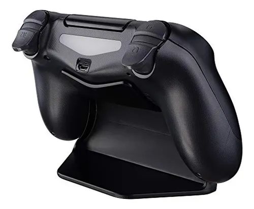Soporte De Controlador Ps4 Extremerate Negro Con Almohadilla