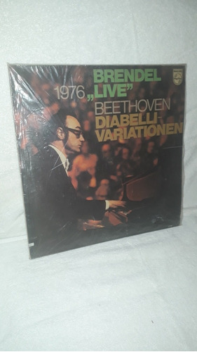 Lp.  Brendel Live. 1976 Beethoven.  Diabelli- Variationen