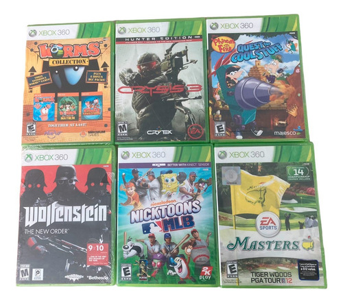 Xbox 360 Juegos Nuevos Originales Y Sellado C/u A 100 Soles!