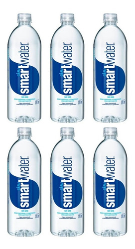 Agua Smart Water Sin Gas Pack 591ml X 6 Unidades