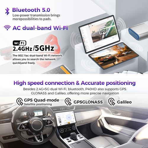Tablet Teclastp40hd10.1 6gb+128gb Memoria Dual Sim Android12