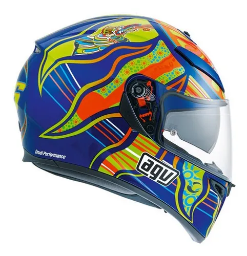 Casco Agv K3 Integral Five Continents 004 Certificado