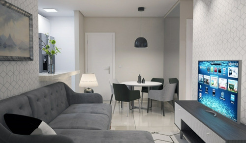 Imagem 6 de 13 de Apartamento 2 Dormitórios Lazer Completo Guilhermina Amf31