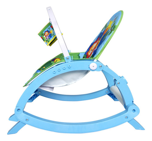 Cadeira De Balanço Para Bebê Color Baby Bandeja Alimentação