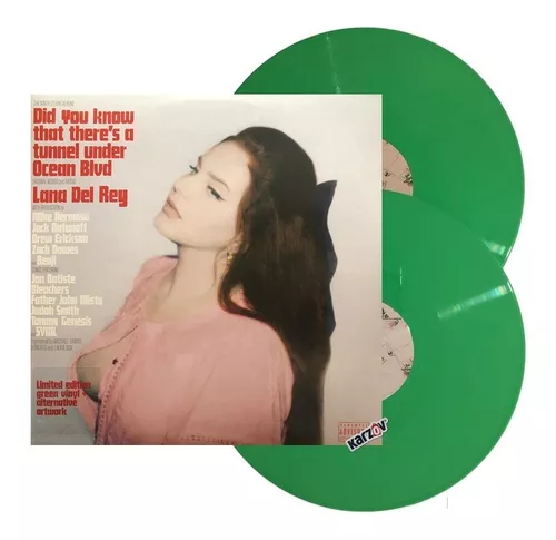 Lana Del Rey Did You Know That There Tunnel 2lp Vinyl Verde