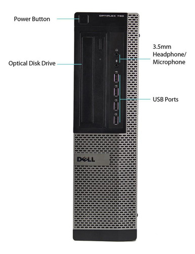 Dell Optiplex 790/990 I5 2ª Ger 8gb Hd320gb Rw Super Oferta (Usado)