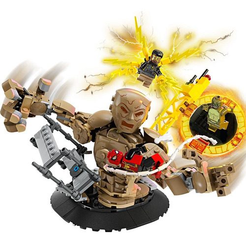 Lego Spiderman Vs. Sandman: Batalla Final Super Heroes 76280