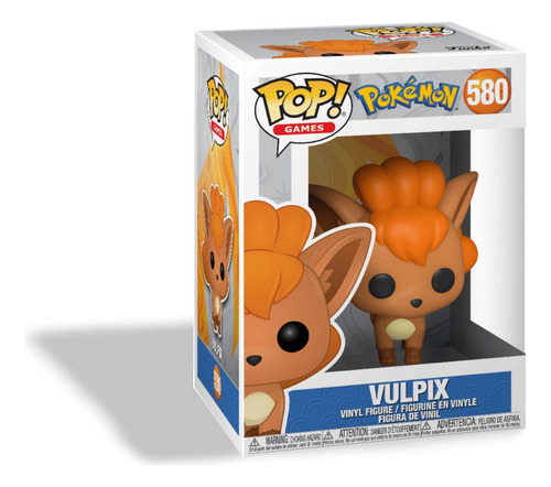 Pokemon Go Mascota Vulpix Funko Pop Videojuego Pokemon Cf