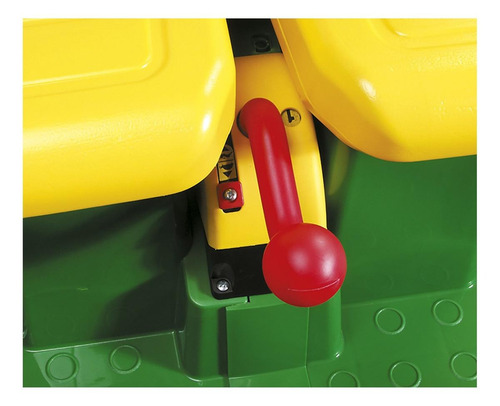 Trator a bateria para crianças Peg Perego John Deere Gator HPX cor verde/amarelo 220V