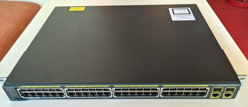 Switch Cisco Catalyst 2960 48pst-l Poe Incluye Orejas Rack