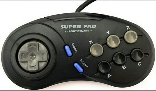 Performance Siper Pad Controller Joystick For Sega Genesis !