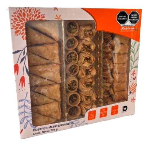 Baklava Postres Mediterráneos Relleno De Nueces Y Pistaches