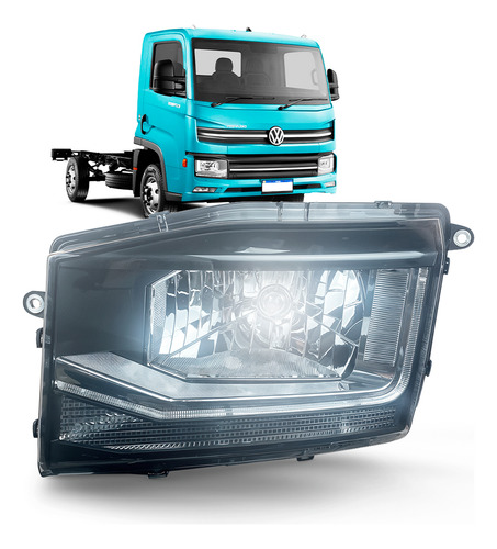 Farol Principal Vw Delivery 4150 6160 9170 11180 Original